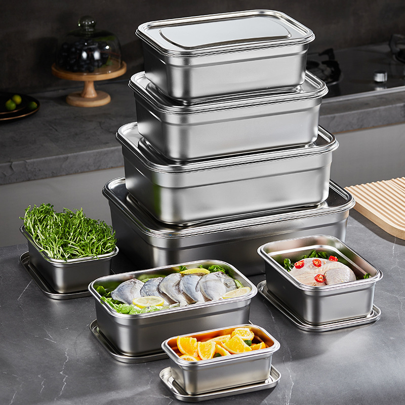 Meal Prep Box - 304 Stainless Steel Insulation Lunch Box