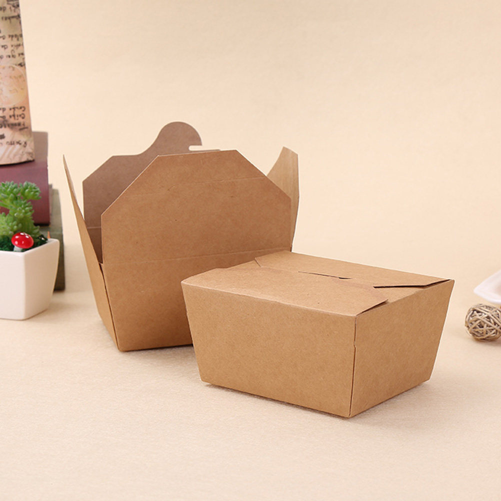 Meal Prep Day - 20Pcs Kraft Paper Food Storage Box