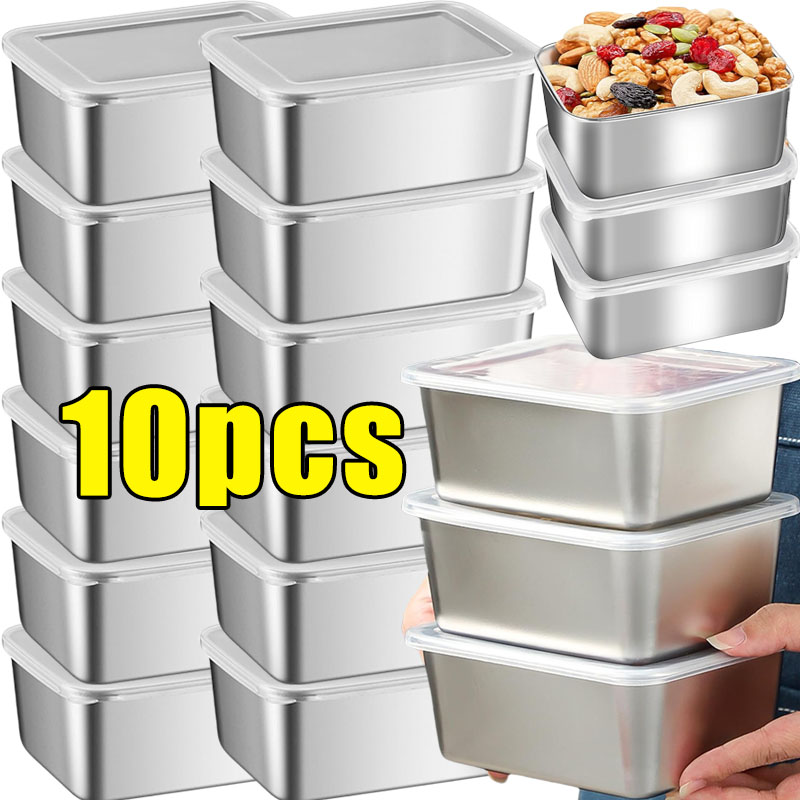 Meal Prep Box - Stainless Steel Food Storage Containers