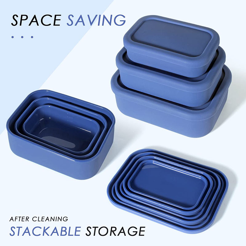 Meal Prep Box - Leak-Resistant Bento Lunch Box Reusable BPA-Free