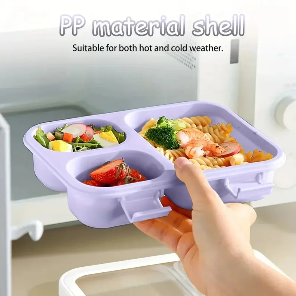Lunch Box with Lids 3 Compartm - огляд і ціна Meal Prep Jars With Lids