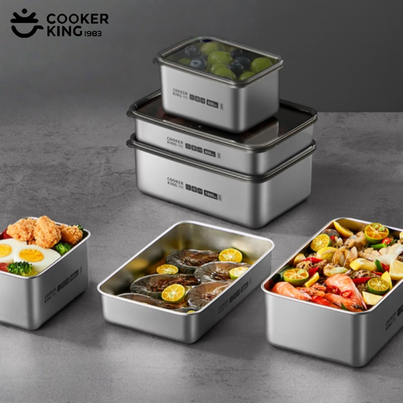 COOKER KING Stainless Steel Fr - огляд і ціна Stainless Bento Box
