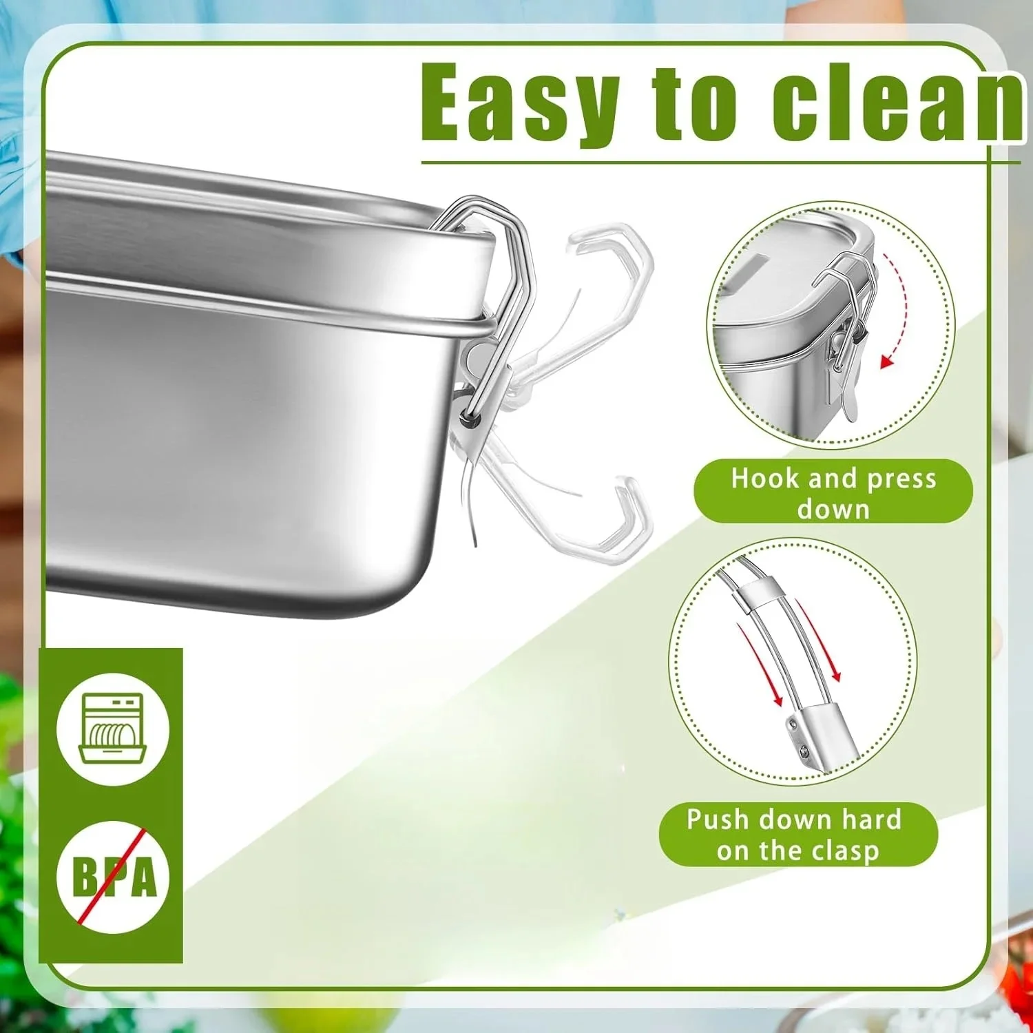 Stainless Steel Lunch Box for  - огляд і ціна Meal Prep Box