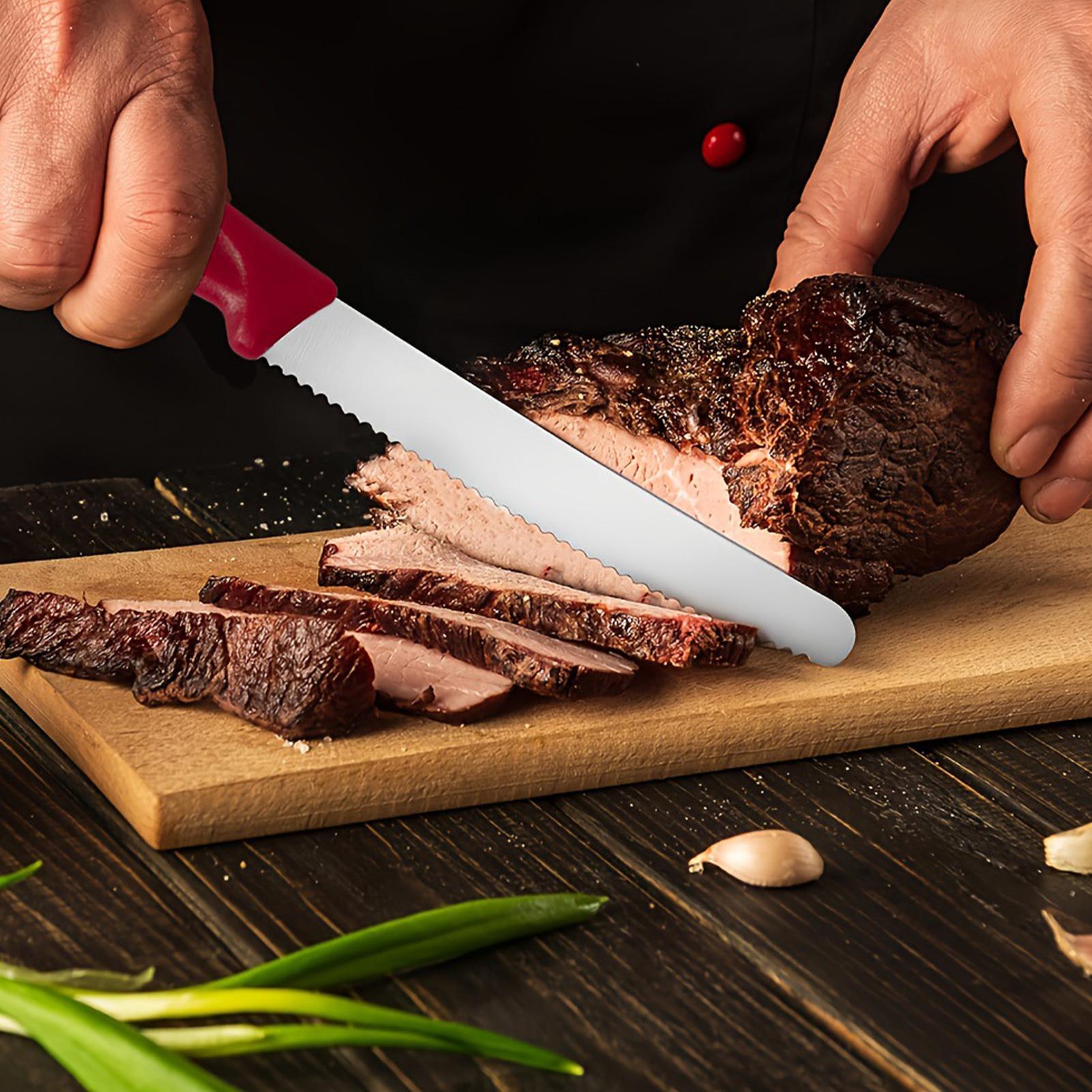 Serrated Steak Cutter 5 Pieces - огляд і ціна Meal Prep Cutting