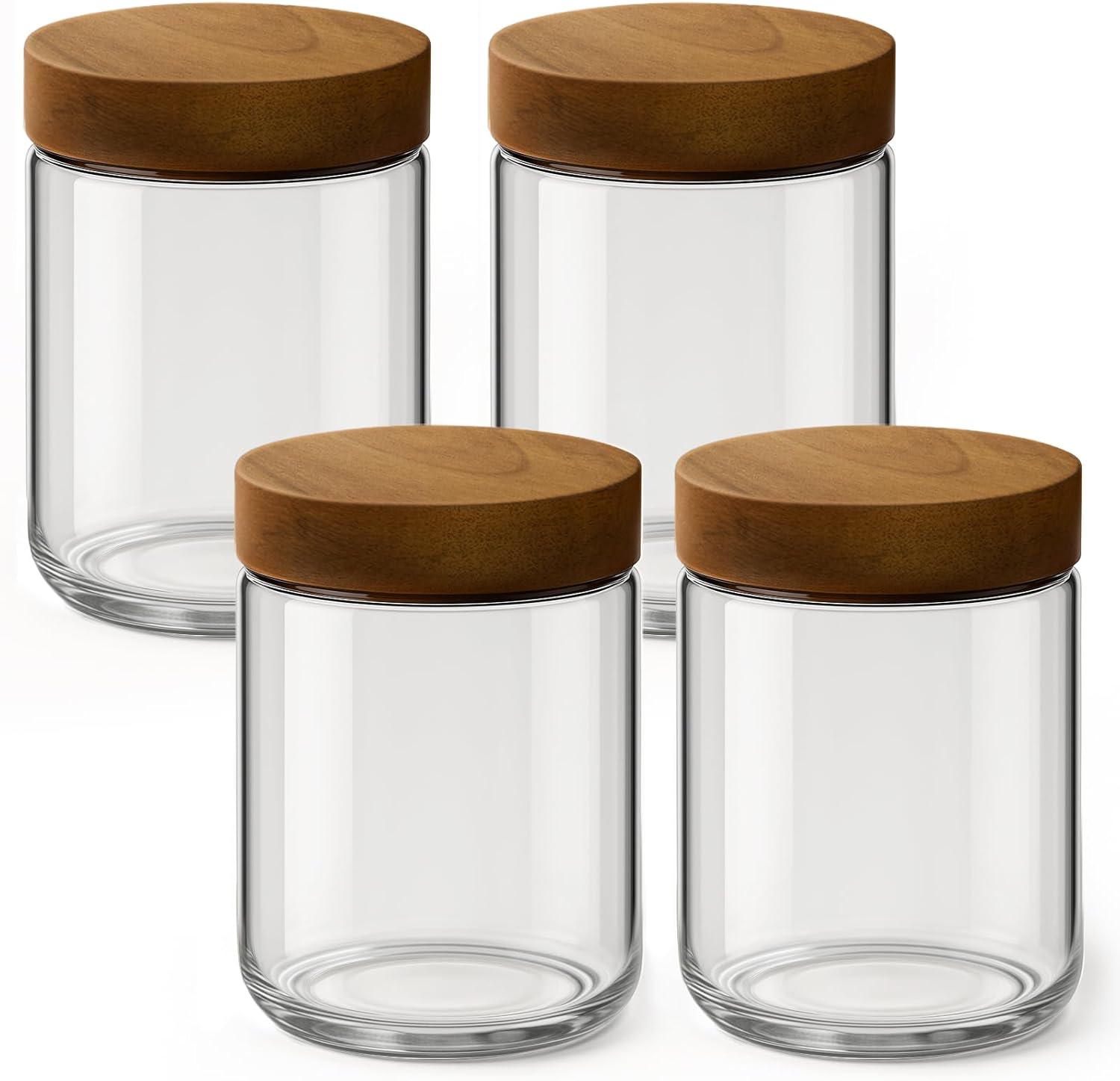16oz 4 Pack Overnight Oats Con - огляд і ціна Meal Prep Jars With Lids