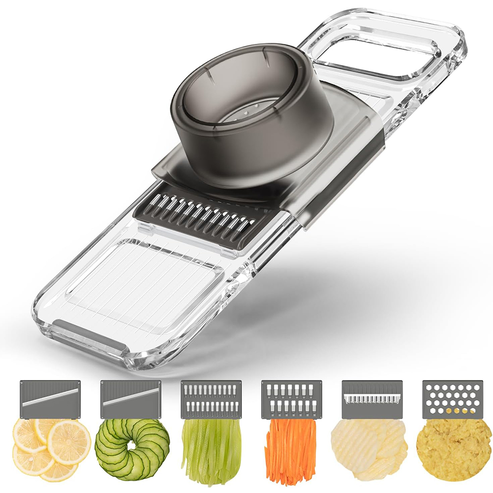 LMETJMA 6 in 1 Multifunctional - огляд і ціна Mandoline Slicer Guard