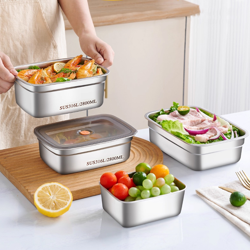 Food Grade 316 Stainless Steel - огляд і ціна Stainless Bento Box