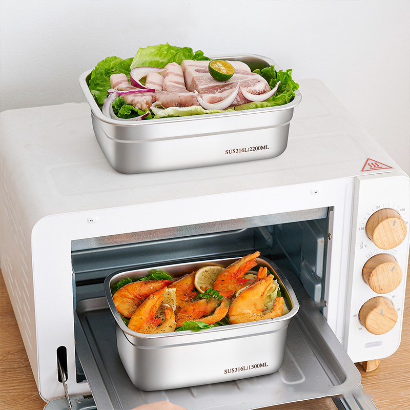 Food Grade 316 Stainless Steel - огляд і ціна Stainless Bento Box