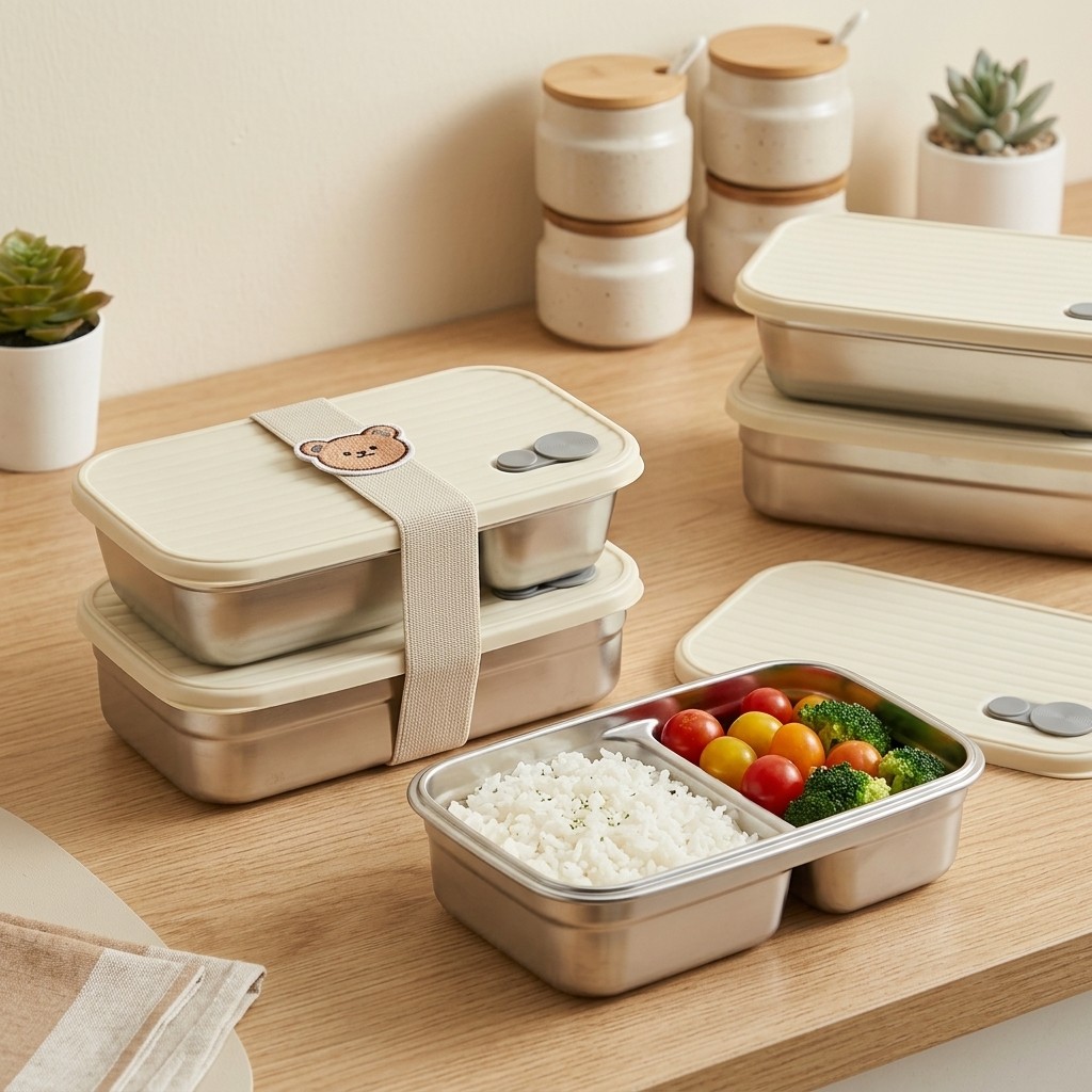Stainless Steel Bento Box Meta - огляд і ціна Meal Prep Box