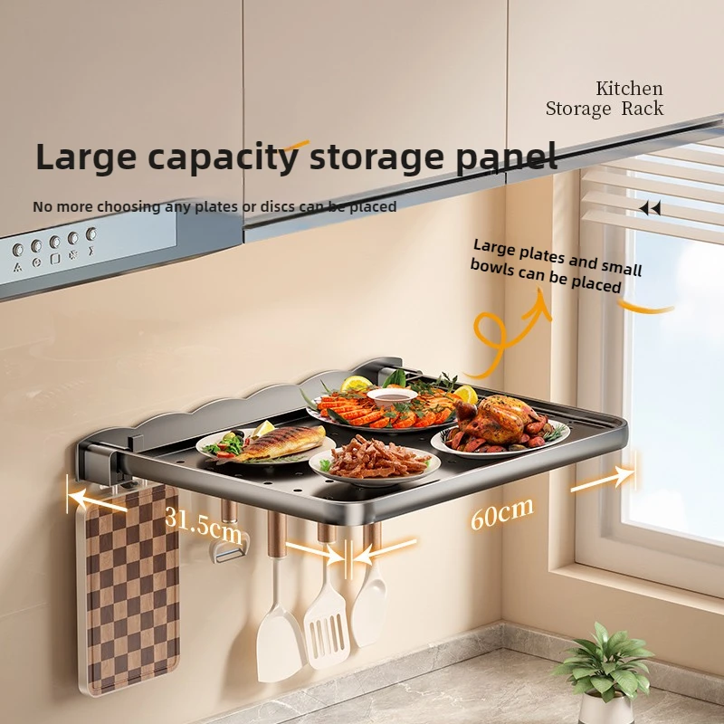 Space Aluminum Foldable Kitche - огляд і ціна Meal Prep Cutting