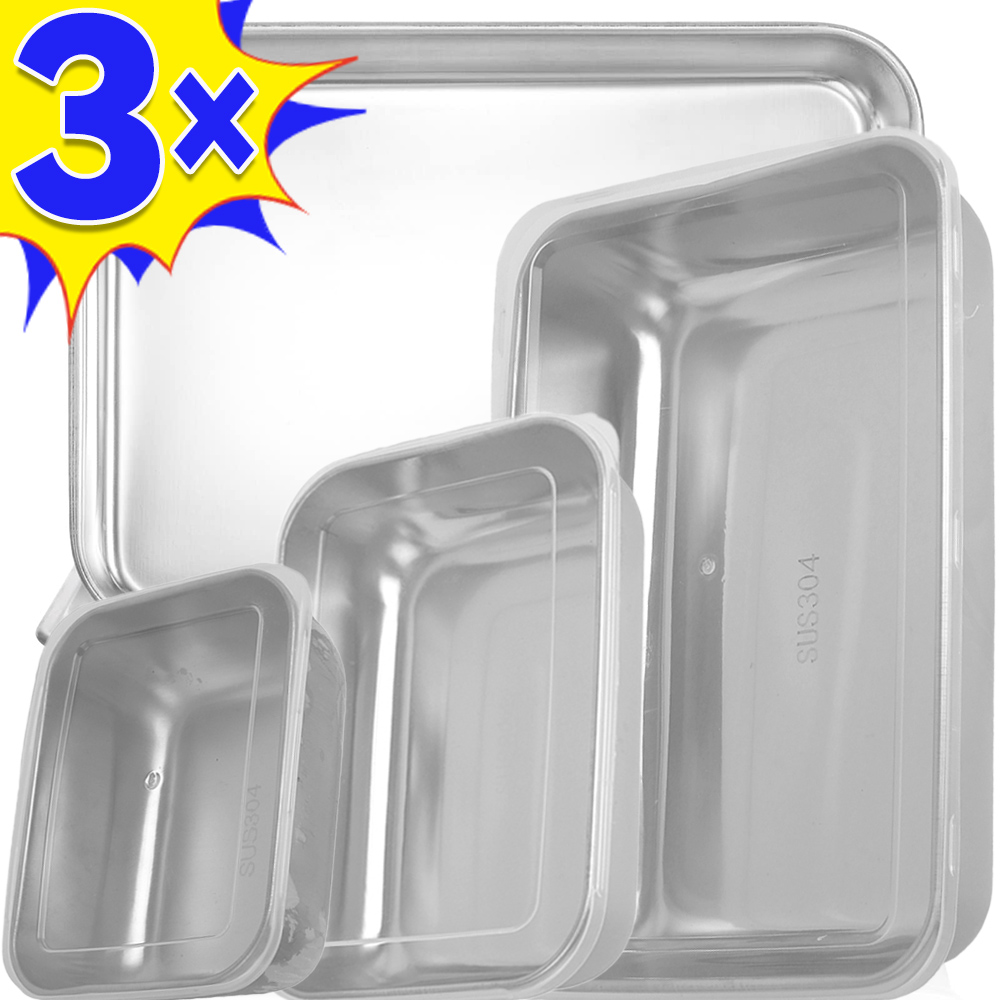 Stainless Steel Food Storage B - огляд і ціна Stainless Bento Box
