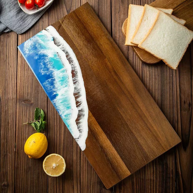 Acacia Wood Cutting Board with - огляд і ціна Meal Prep Cutting