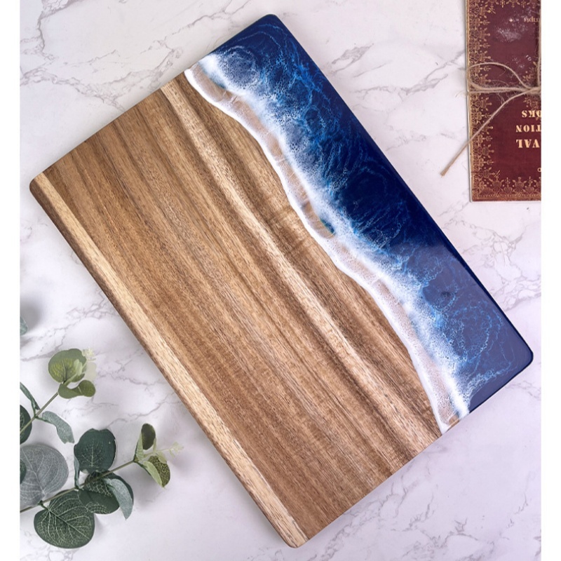 Acacia Wood Cutting Board with - огляд і ціна Meal Prep Cutting
