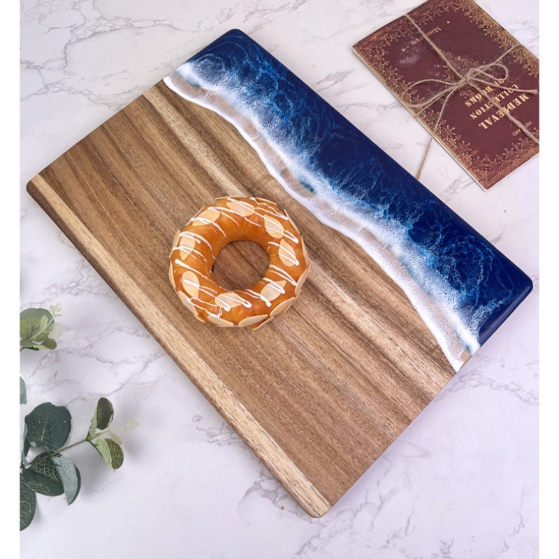 Acacia Wood Cutting Board with - огляд і ціна Meal Prep Cutting
