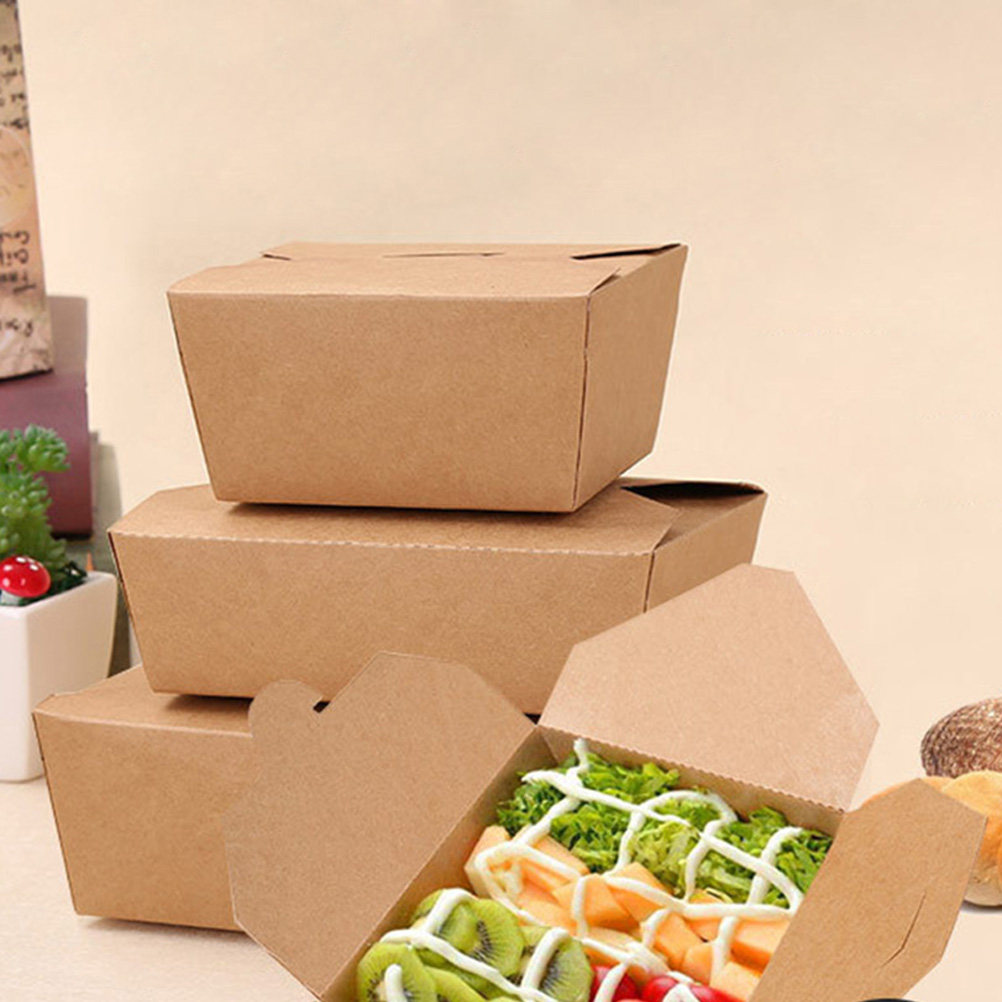 20Pcs Kraft Paper Lunch Box Di - огляд і ціна Meal Prep Day