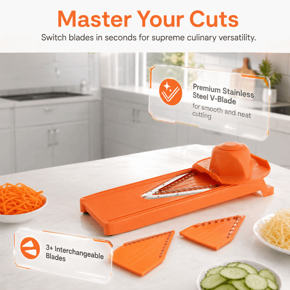 ABS Mandoline Cutter Orange St - огляд і ціна Mandoline Slicer Guard