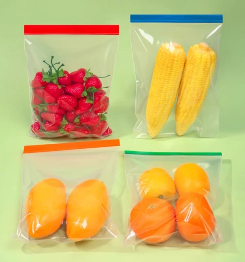 Colorful Clear PE  Zipper Stor - огляд і ціна Meal Prep Day