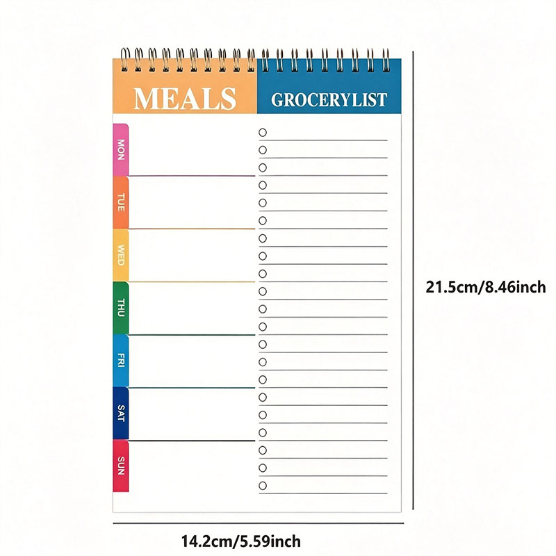 Weekly Meal Planner Notepad 5. - огляд і ціна Food Prep Mat