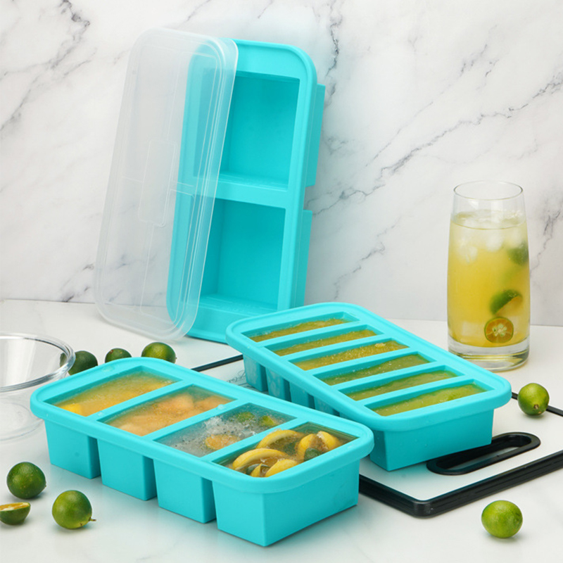 1/2 Cup Silicone Freezer Molds - огляд і ціна Meal Prep Oven Safe Containers