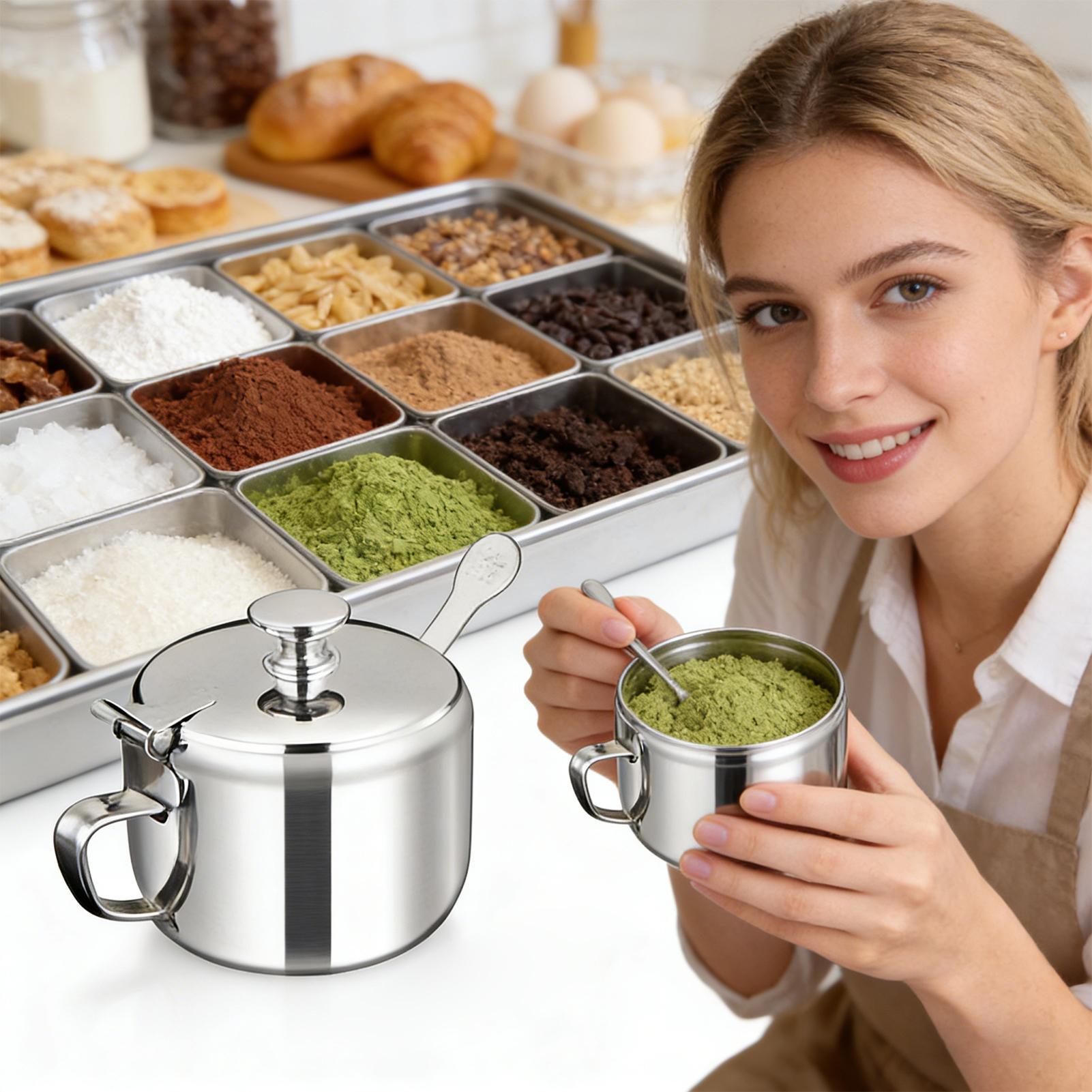 Seasoning Container Counter St - огляд і ціна Meal Prep Jars With Lids