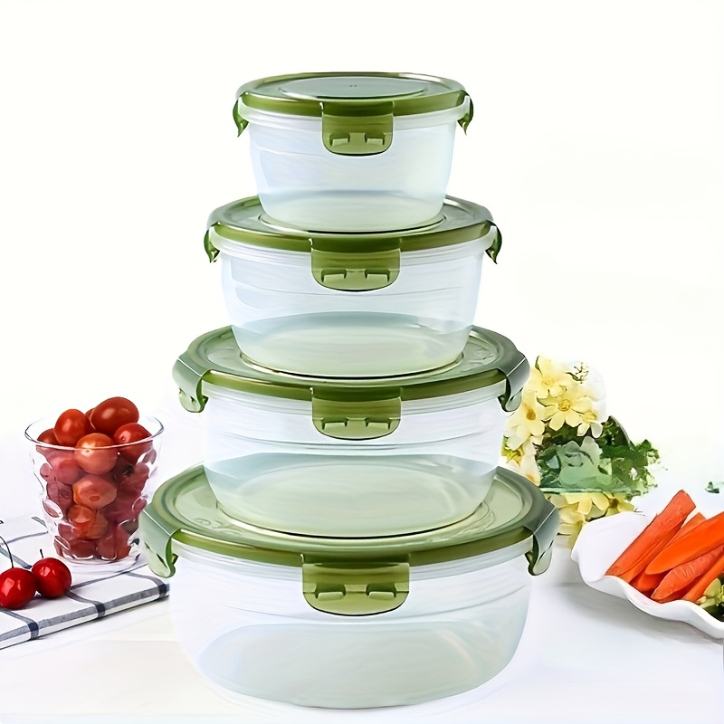 4 Plastic Food Storage Contain - огляд і ціна Meal Prep Box