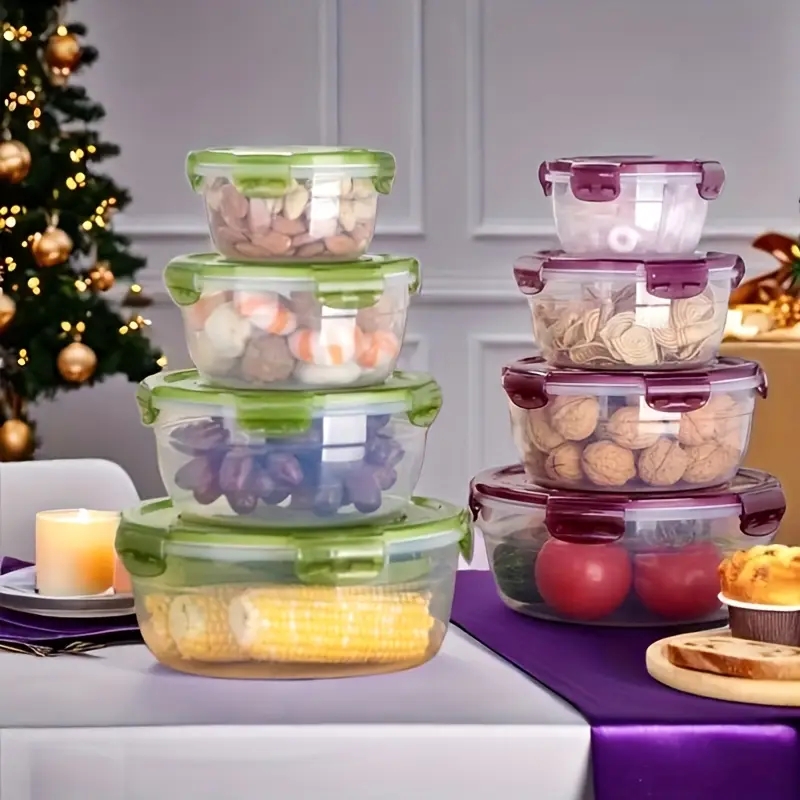 4 Plastic Food Storage Contain - огляд і ціна Meal Prep Box