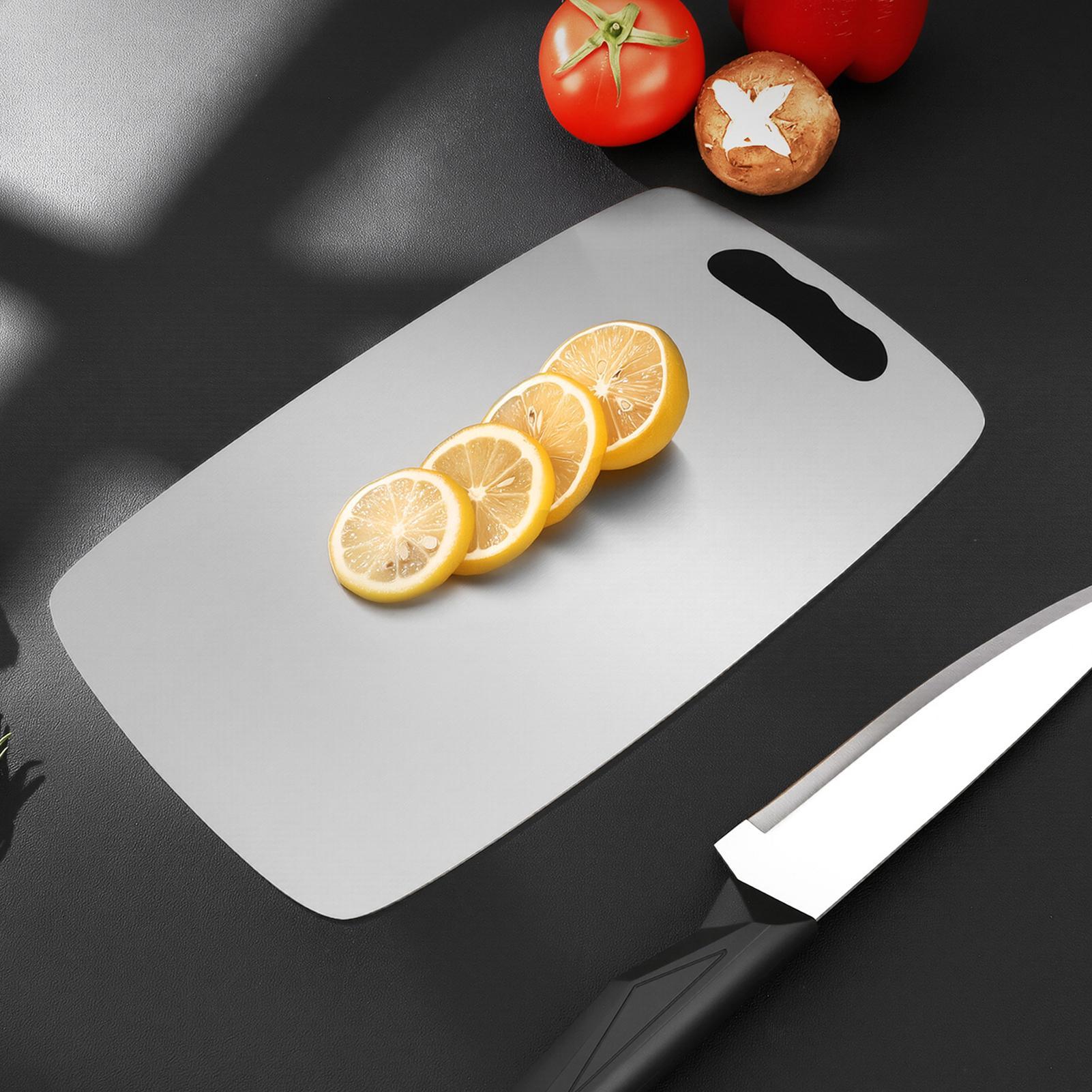 Metal Cutting Board Stainless  - огляд і ціна Meal Prep Cutting