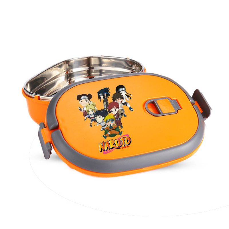 Anime Naruto Boy Lunch Boxes M - огляд і ціна Stainless Bento Box