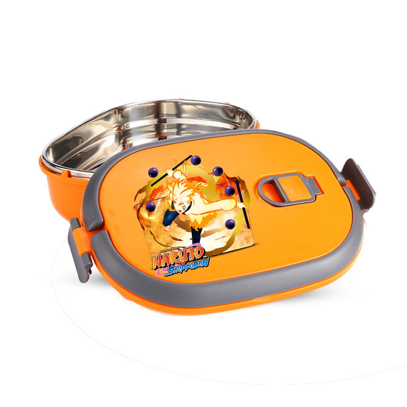 Anime Naruto Boy Lunch Boxes M - огляд і ціна Stainless Bento Box