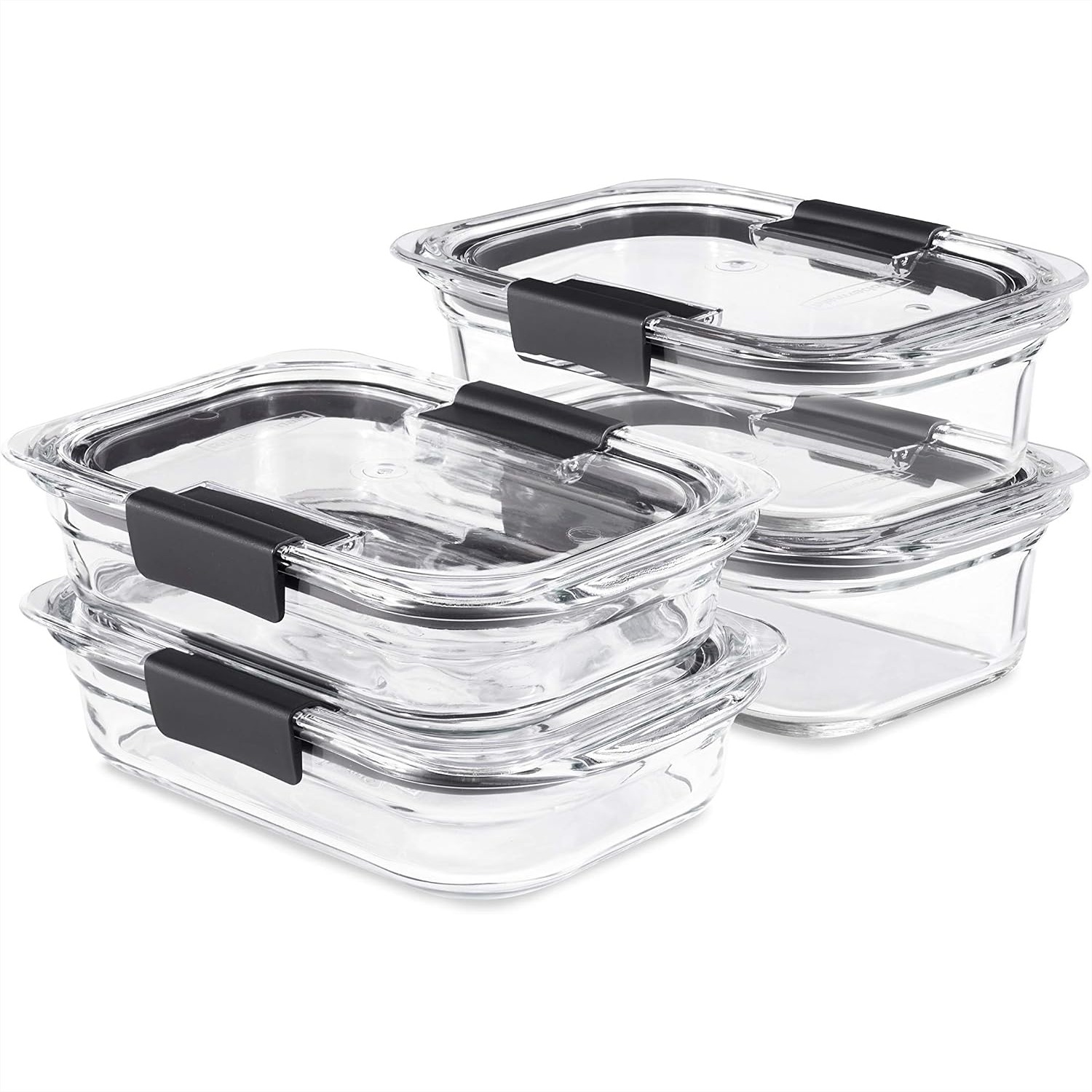 Glass Food Storage Set of 4 Co - огляд і ціна Meal Prep Oven Safe Containers