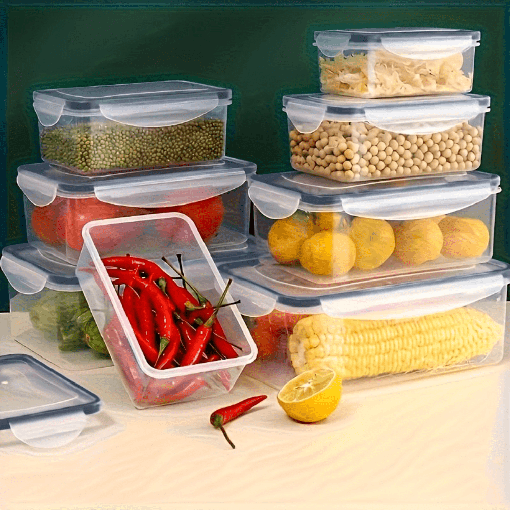 50 Pcs Food Storage Containers - огляд і ціна Meal Prep Jars With Lids