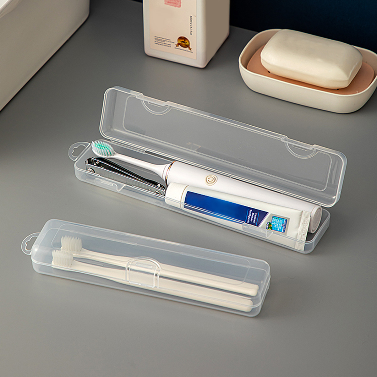 WORTHBUY Toothbrush Box Transp - огляд і ціна Meal Prep Box