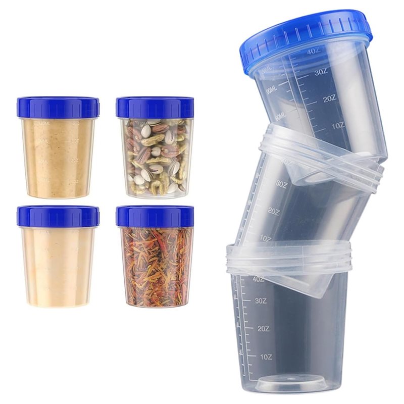 EYFL-For Condiments, Sauces Tr - огляд і ціна Meal Prep Jars With Lids