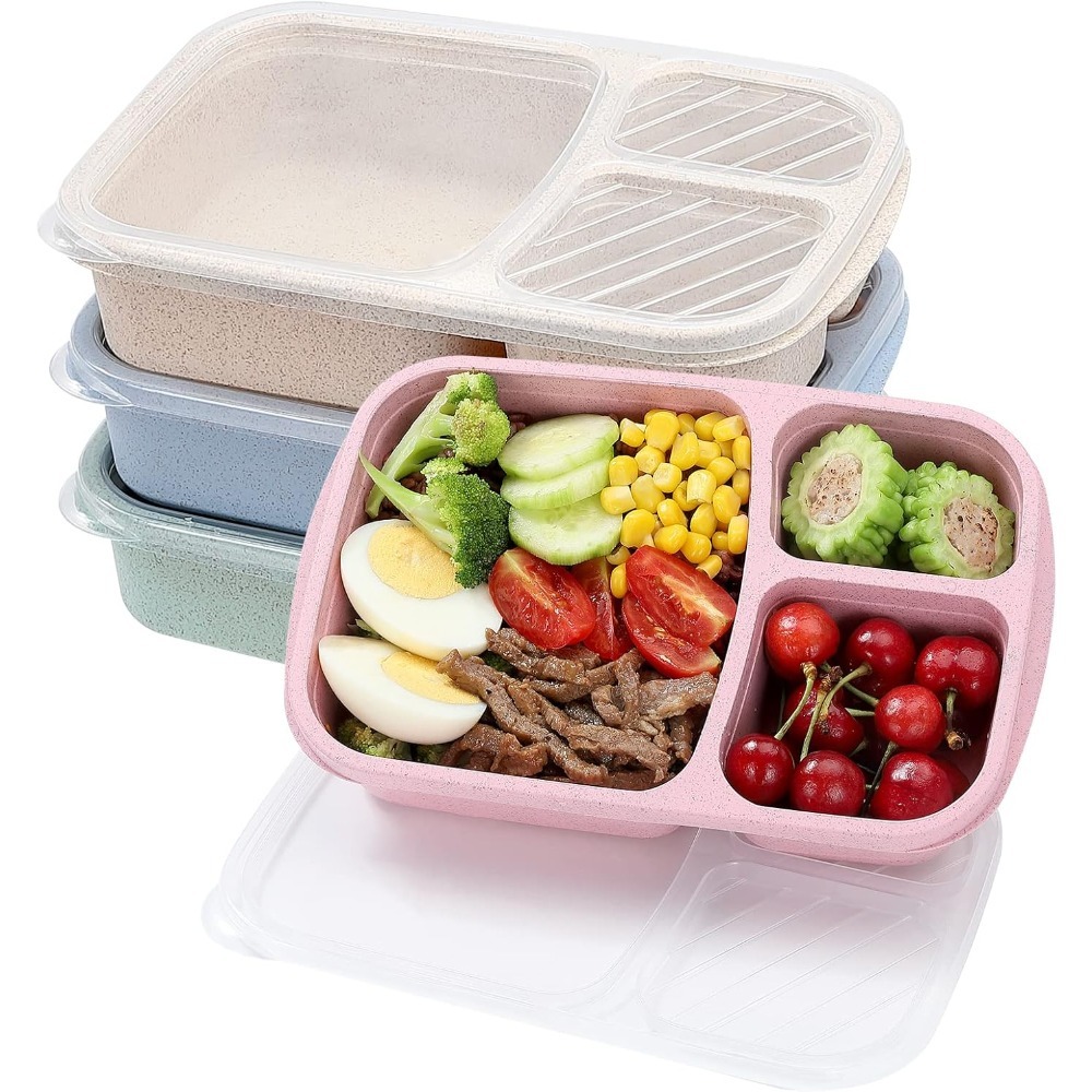 1 Bento Box Lunch Box for Kids - огляд і ціна Meal Prep Box