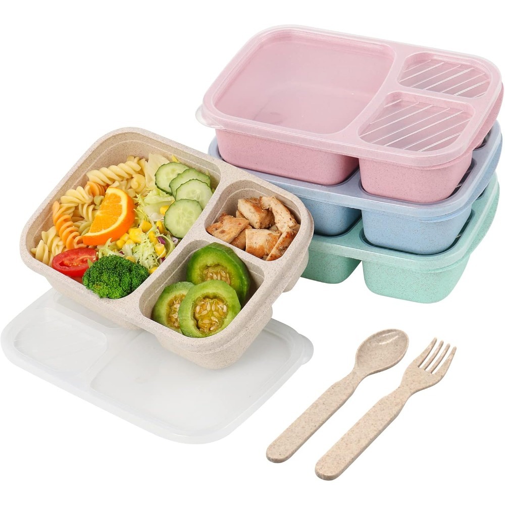 1 Bento Box Lunch Box for Kids - огляд і ціна Meal Prep Box