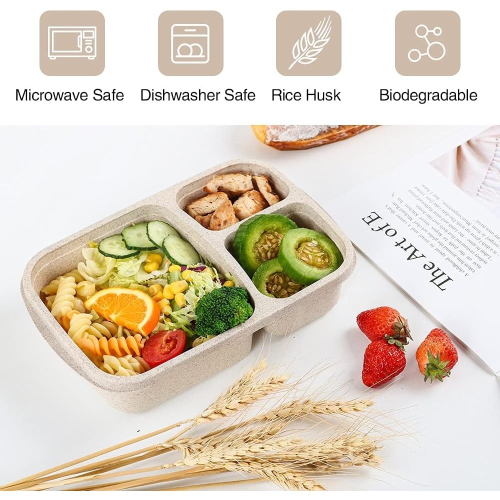 1 Bento Box Lunch Box for Kids - огляд і ціна Meal Prep Box
