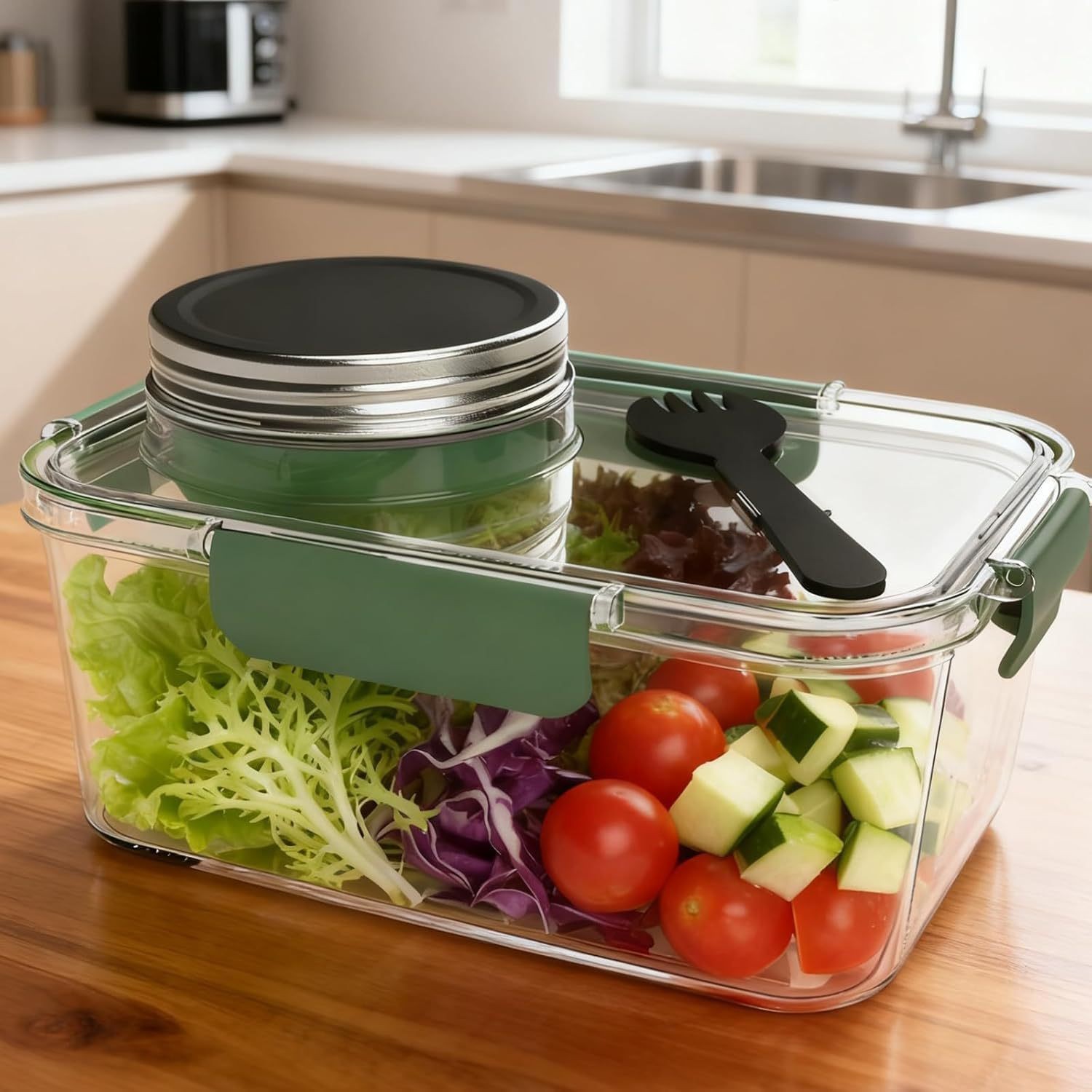 Solar Pod Jar Food Storage Con - огляд і ціна Meal Prep Jars With Lids