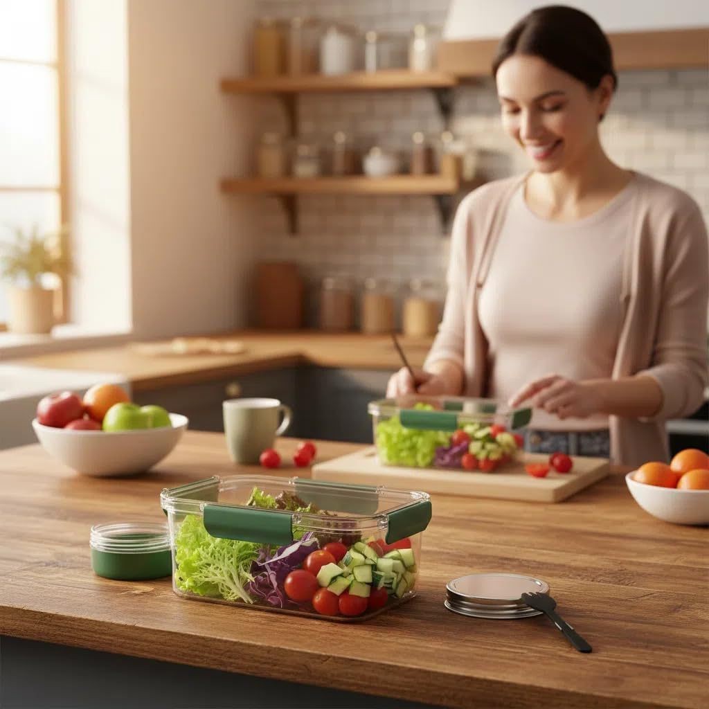 Solar Pod Jar Food Storage Con - огляд і ціна Meal Prep Jars With Lids