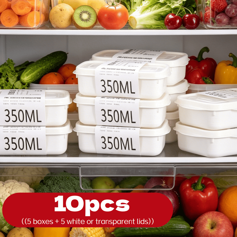 10Pcs Reusable Stackable Food  - огляд і ціна Meal Prep Box