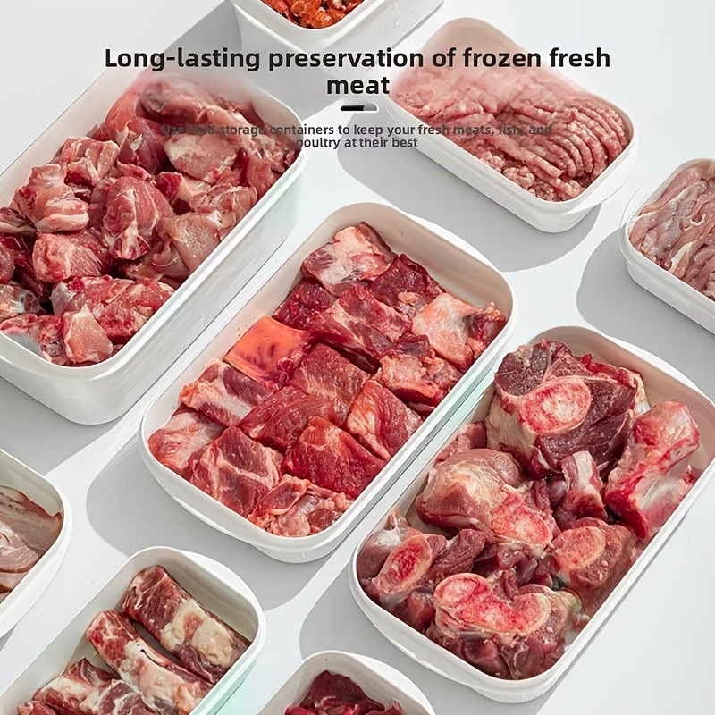 10Pcs Reusable Stackable Food  - огляд і ціна Meal Prep Box