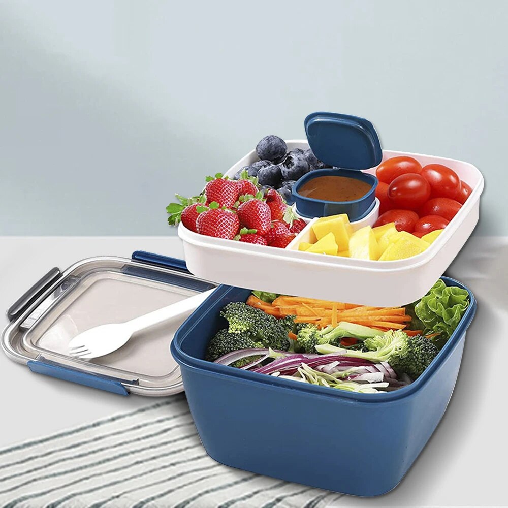 1100ml/1500ml Portable Lunch B - огляд і ціна Meal Prep Box