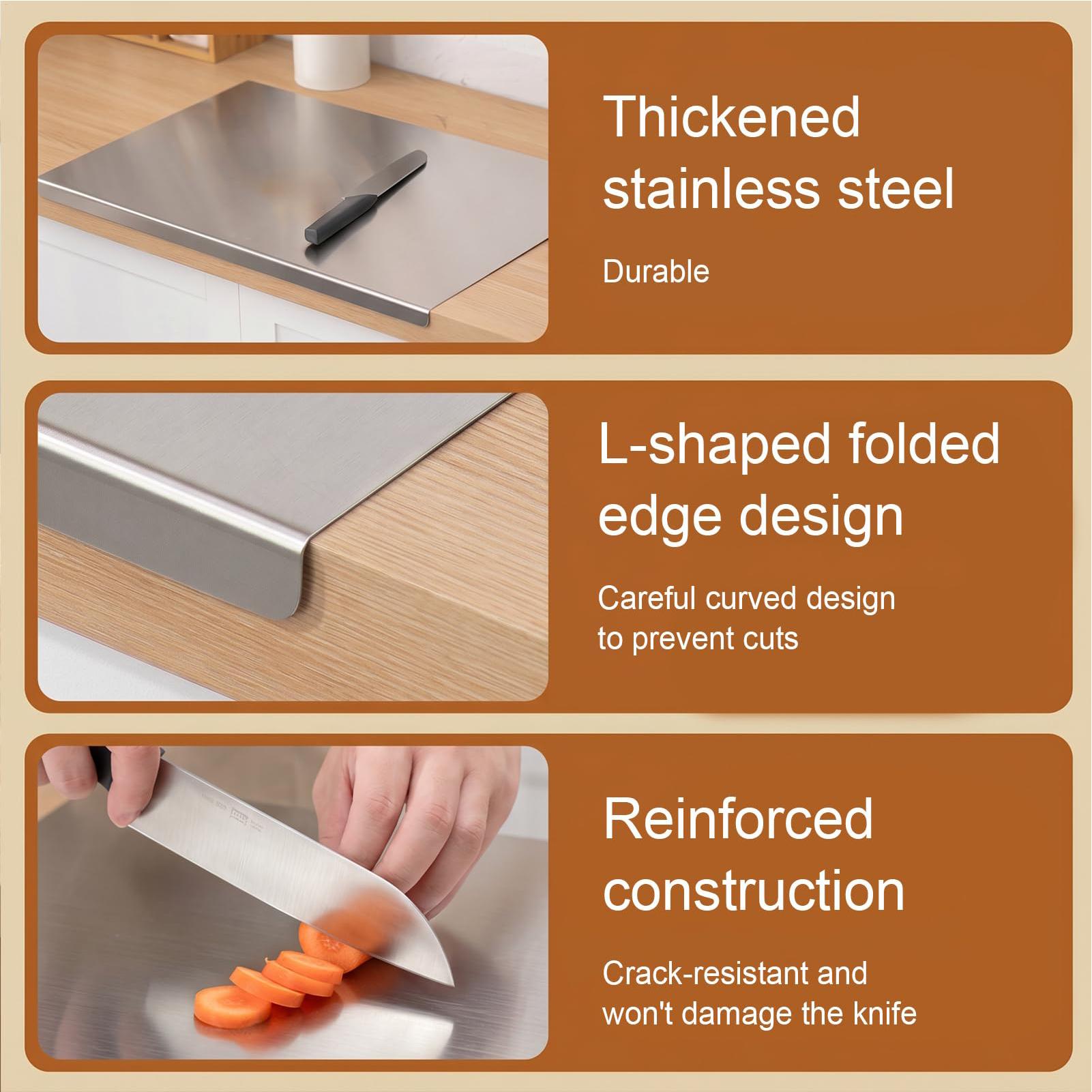 Stainless Cutting Board Dishwa - огляд і ціна Meal Prep Cutting