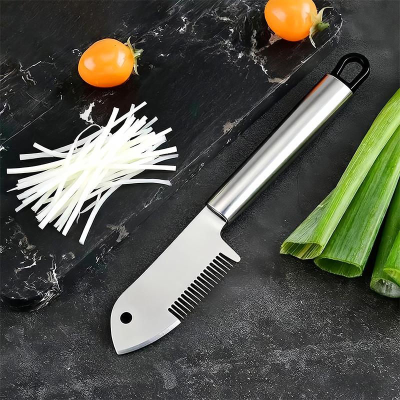 2 PCS Stainless Steel Scallion - огляд і ціна Meal Prep Cutting