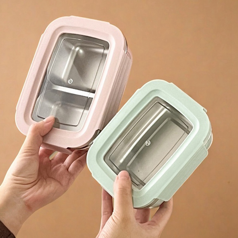 304 Stainless Steel Divided Be - огляд і ціна Stainless Bento Box