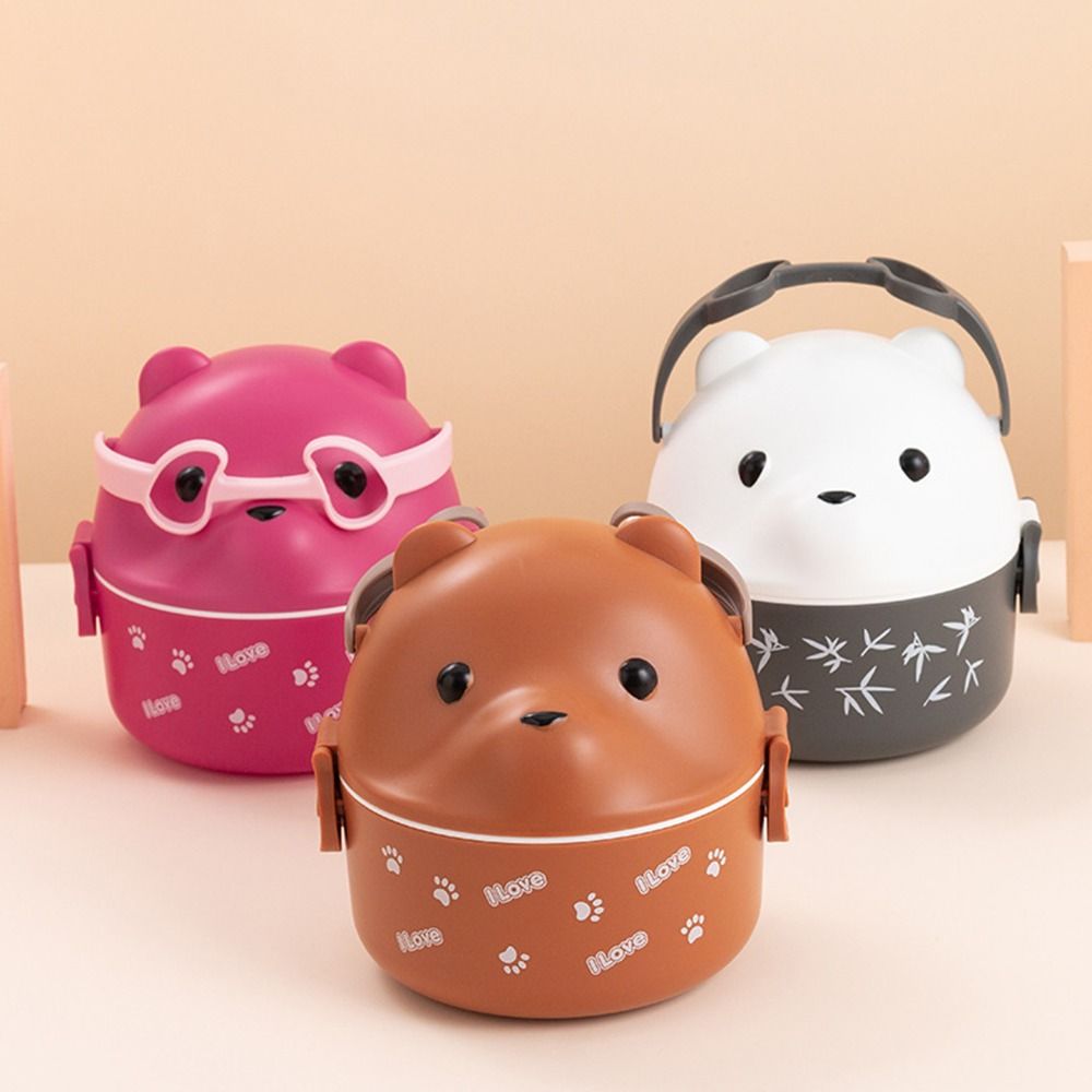1Pcs New Eyeglass Bear Thermal - огляд і ціна Meal Prep Box