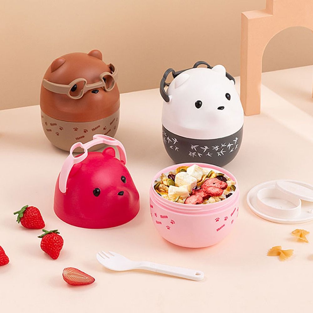 1Pcs New Eyeglass Bear Thermal - огляд і ціна Meal Prep Box