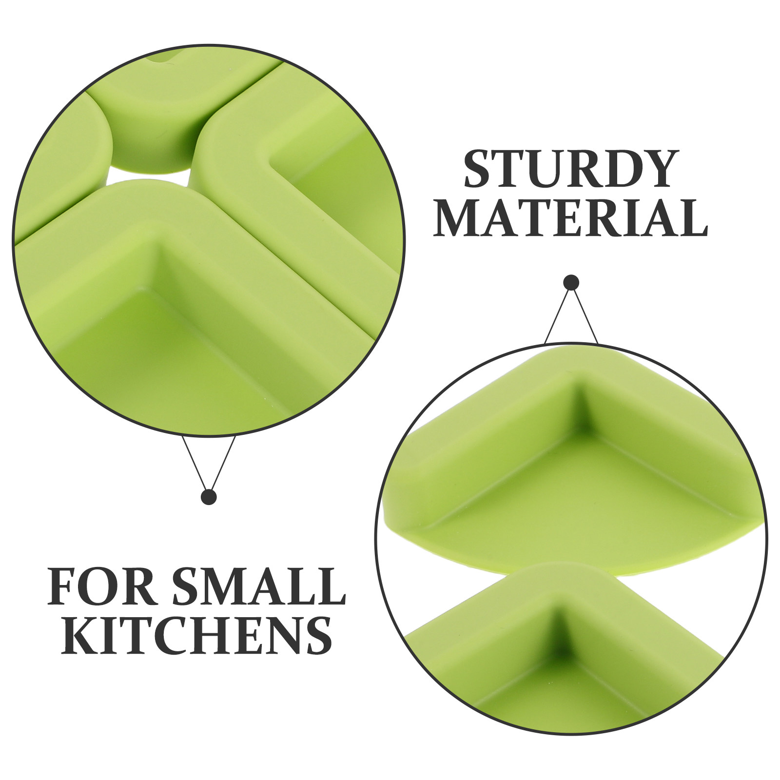4Pcs Anti-Slip Silicone Pads N - огляд і ціна Food Prep Mat