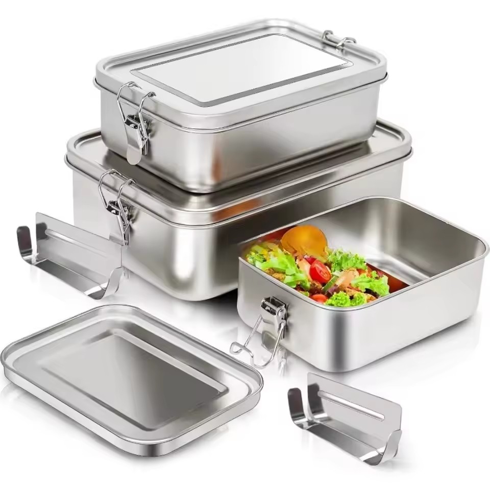 Durable Stainless Steel Bento  - огляд і ціна Stainless Bento Box