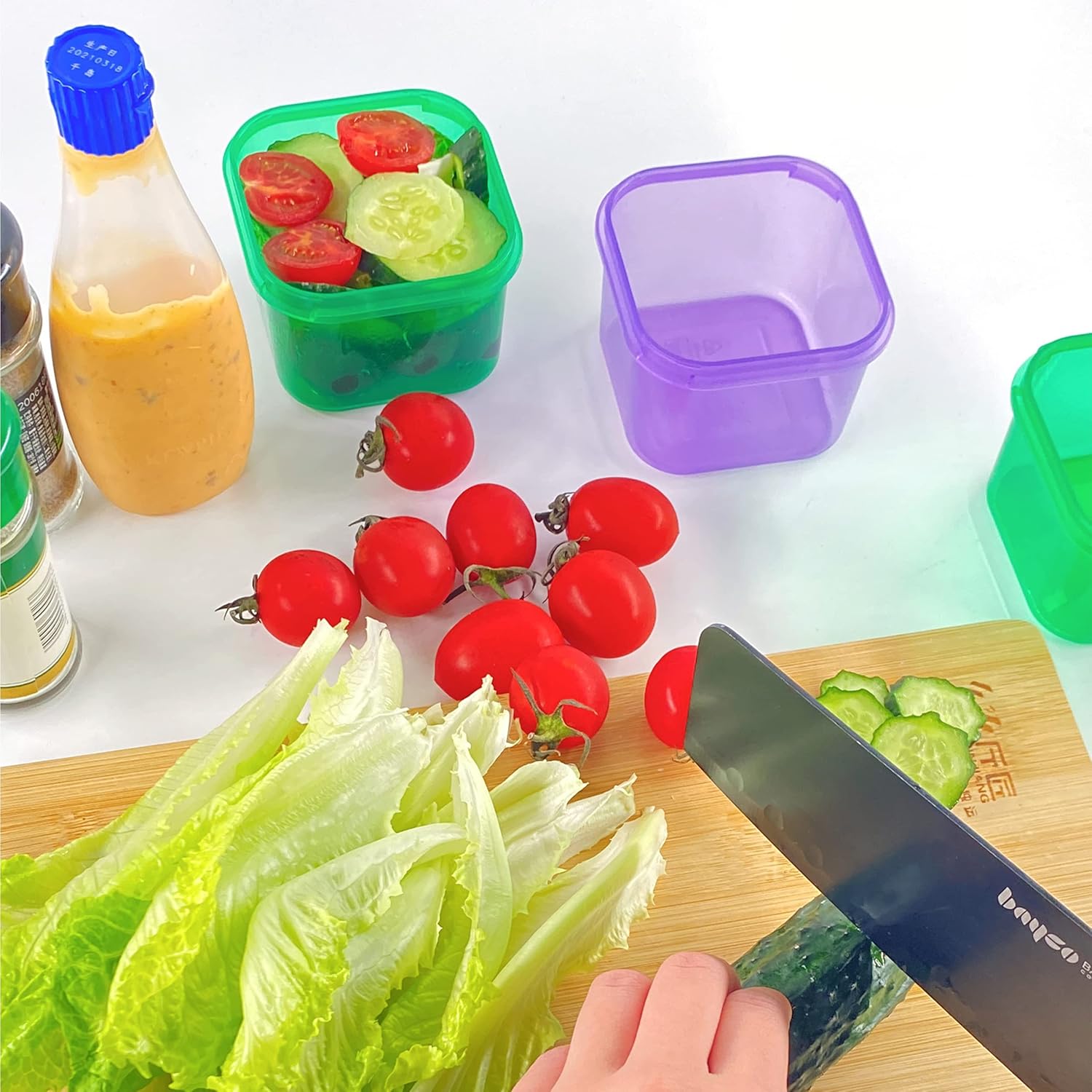 7pcs 21 Day Portion Control Co - огляд і ціна Meal Prep Day