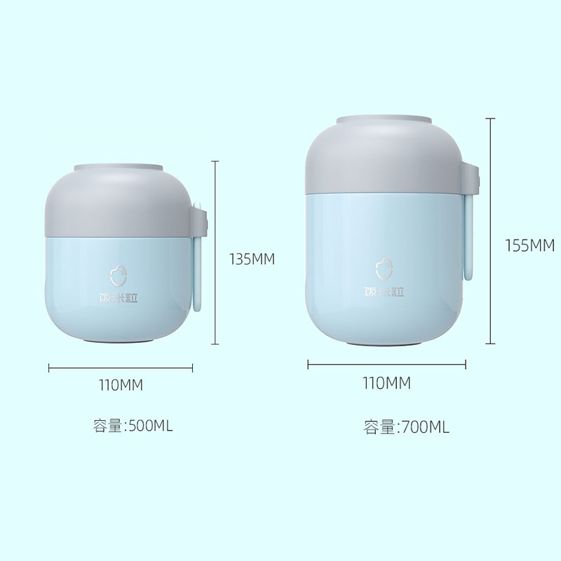 500/700ml Women's BRAISING POT - огляд і ціна Stainless Bento Box